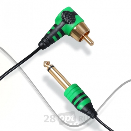 RCA-корд для тату-машинки DragonHawk, Green