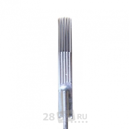 Иглы для художественной татуировки KWADRON с длинной заточкой, Soft Edge Magnum 17, 0,30 мм, коробка 50 шт.
